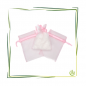 Preview: Organza Beutel Rosa Zart (10x15cm)